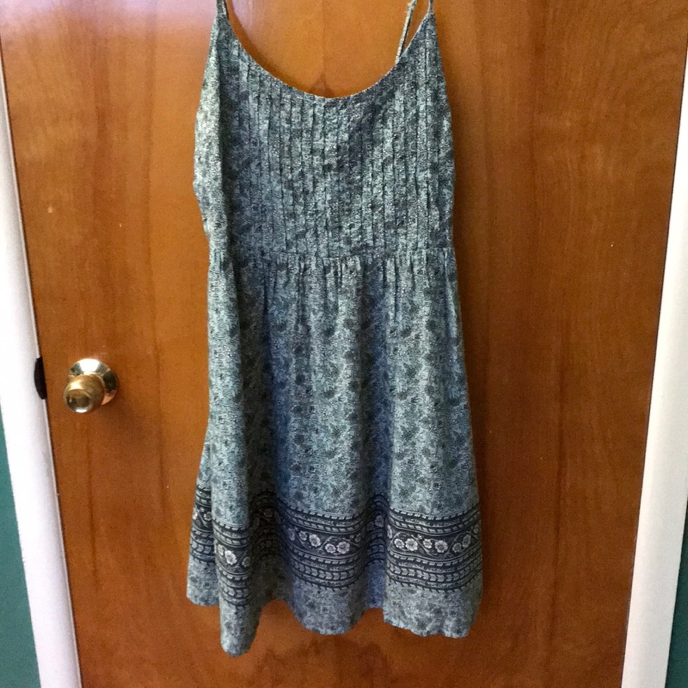 Old navy blue summer dress